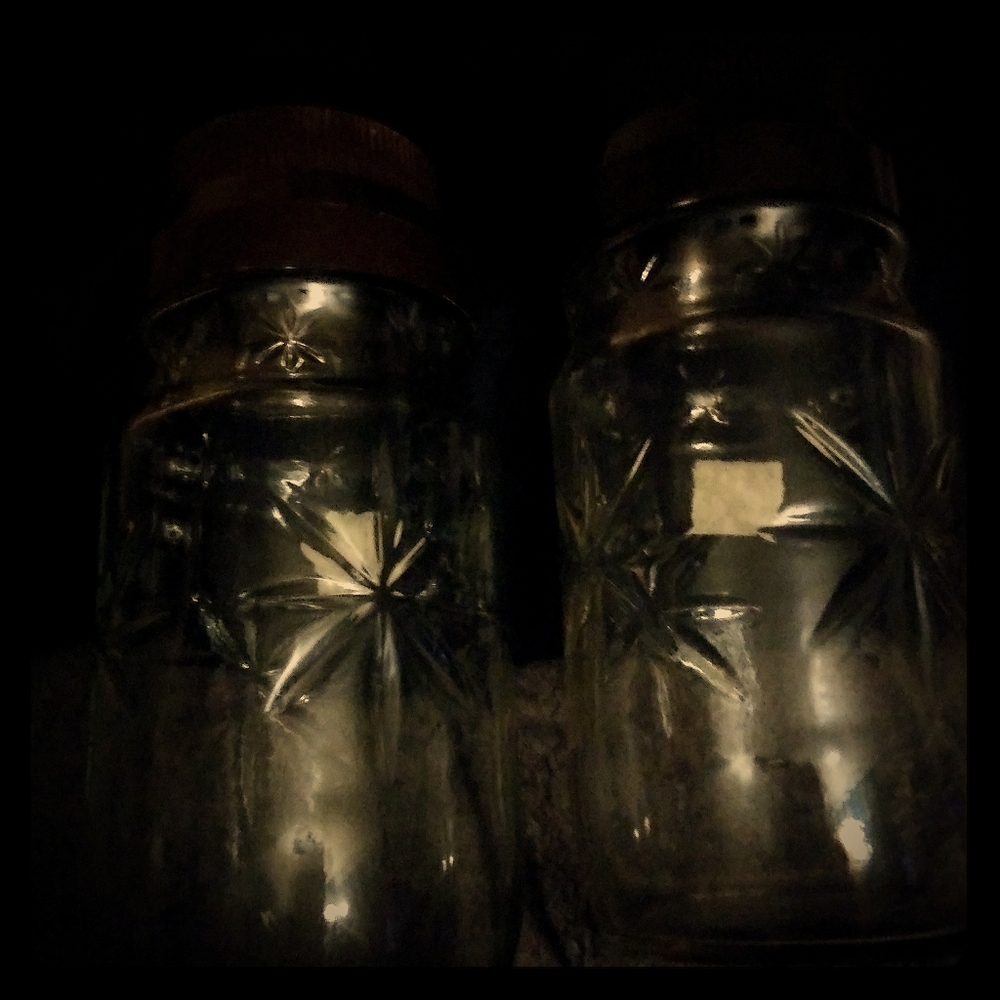 Vintage coffee jats